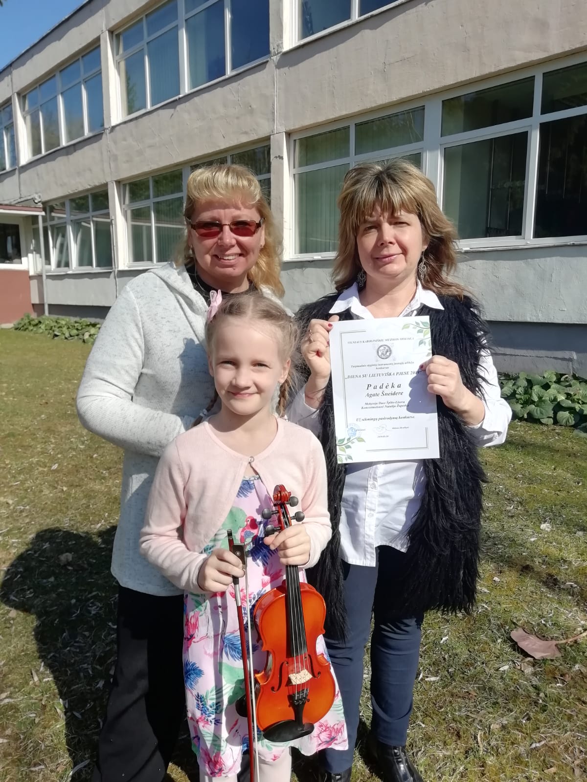 Otrā vieta starptautiskā konkursā