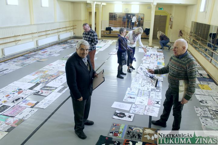 12. karikatūru konkursā – gandrīz 500 darbu