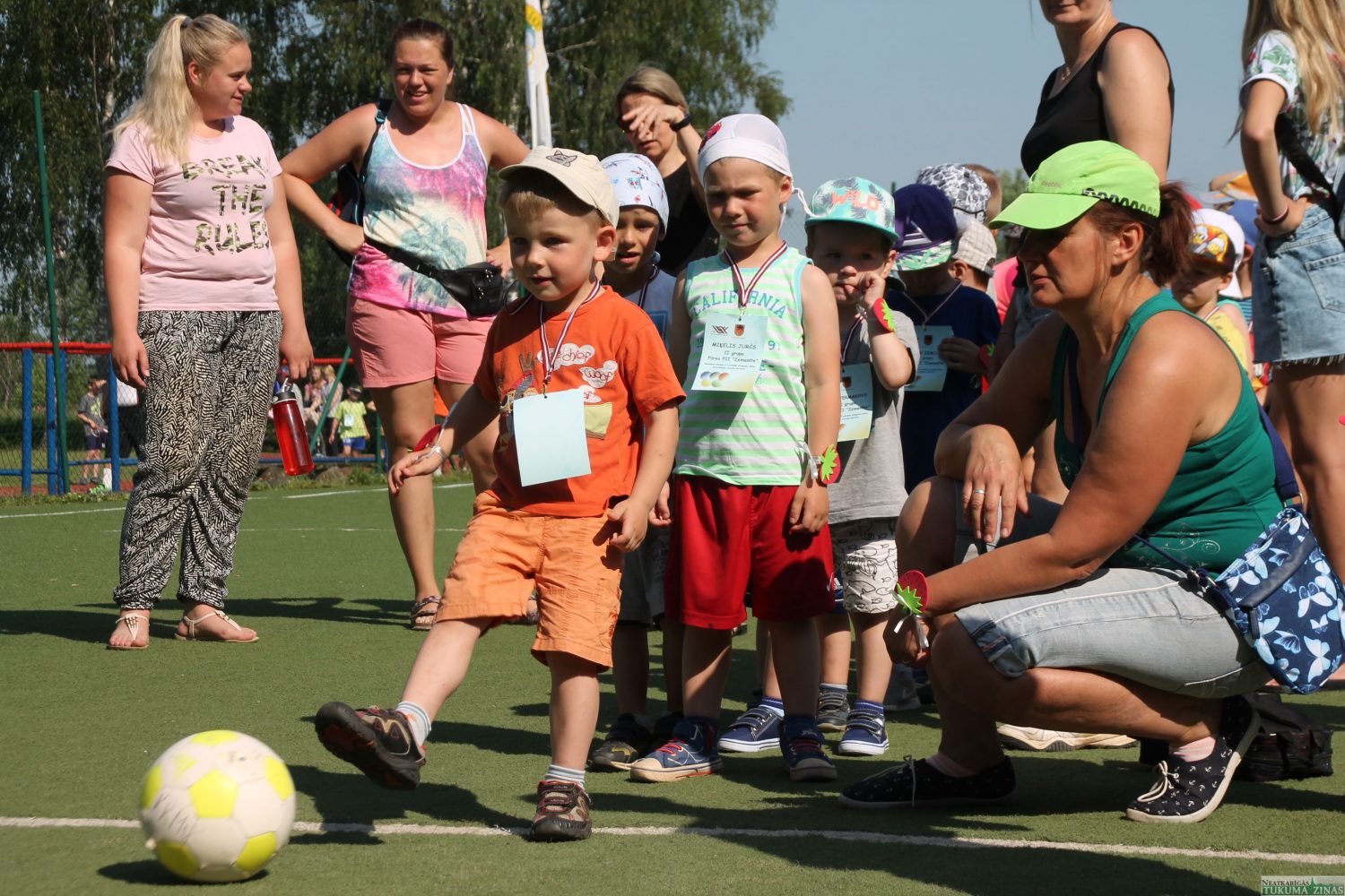 «Olimpiskā diena» bērniem Kandavā