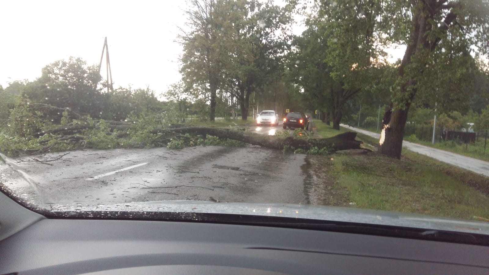 Pēc negaisa Tukumā un Smārdē…/Foto un video/PAPILDINĀTS/