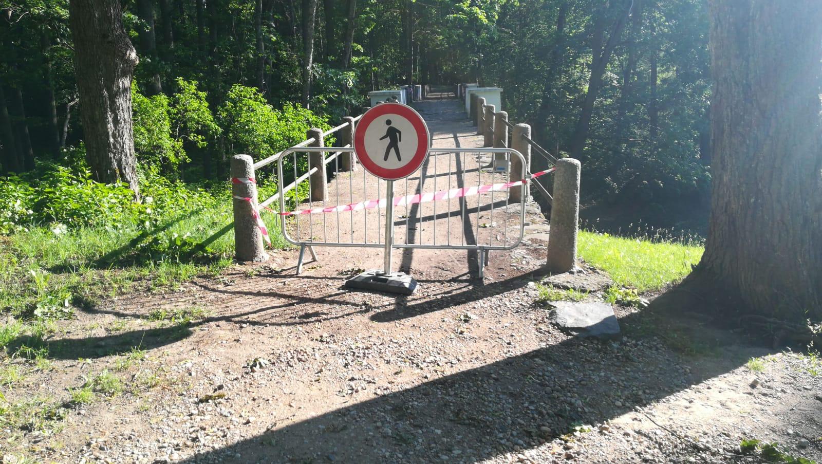 Durbes parkā – jāuzmanās!