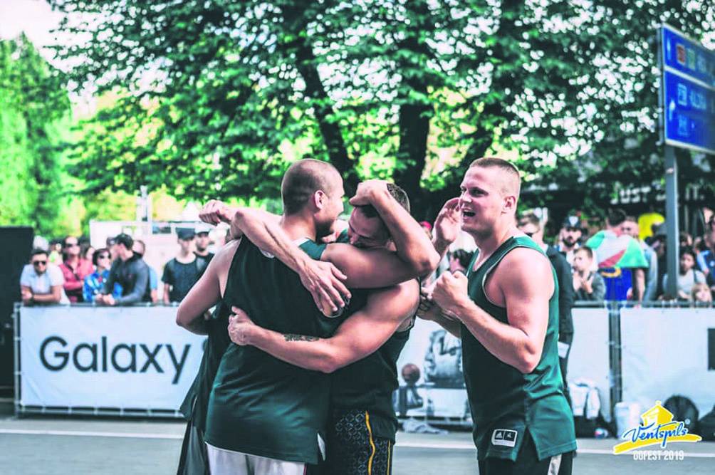 «Ghetto games» laurus plūc Kandavas un Tukuma basketbolisti