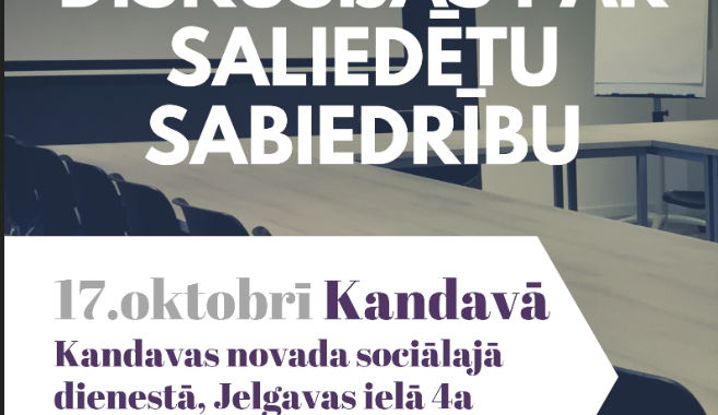 Kandavā notiks diskusija par sabiedrības saliedētību