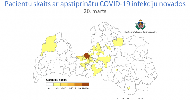 Jaunākais saistībā ar COVID-19