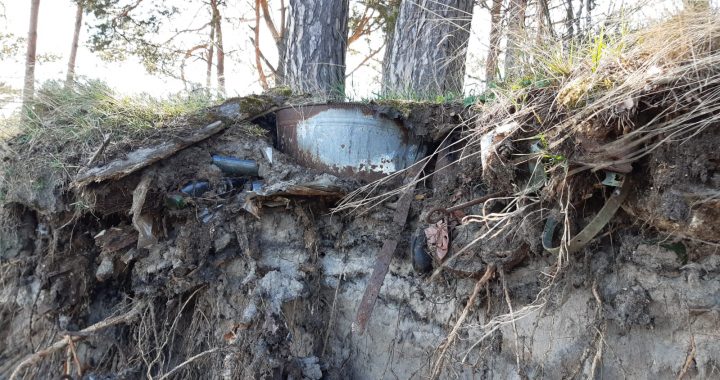 Kad jūra izskalo atkritumus