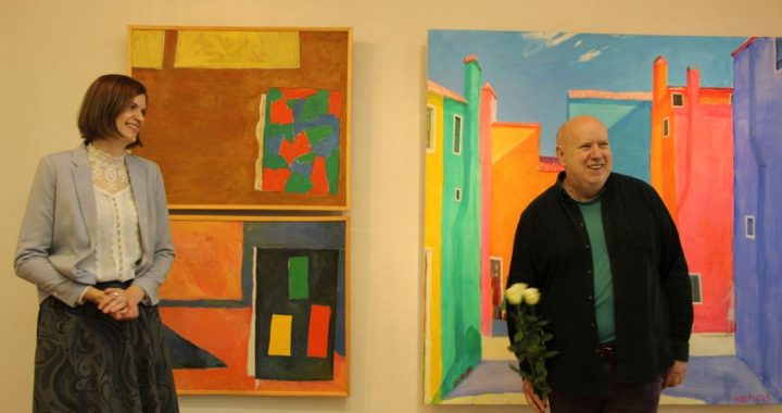 Izstādes atklāšana Tukuma Mākslas muzejā