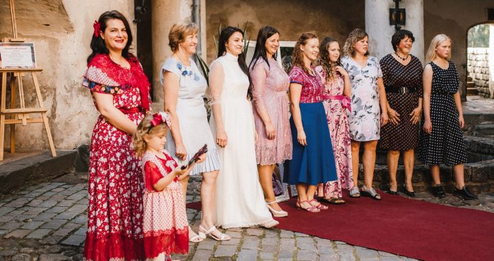 Jaunpils Amatu māja noorganizē modes skati