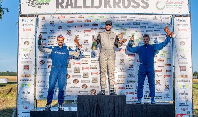 Tukumnieks – Edvards Egle pēc trīs aizvadītiem Latvijas rallijkrosa čempionāta posmiem līderis Lada RX klasē
