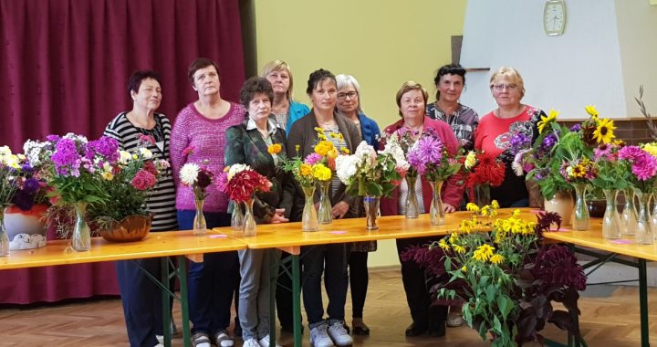 Rudens ziedu izstāde Viesatās