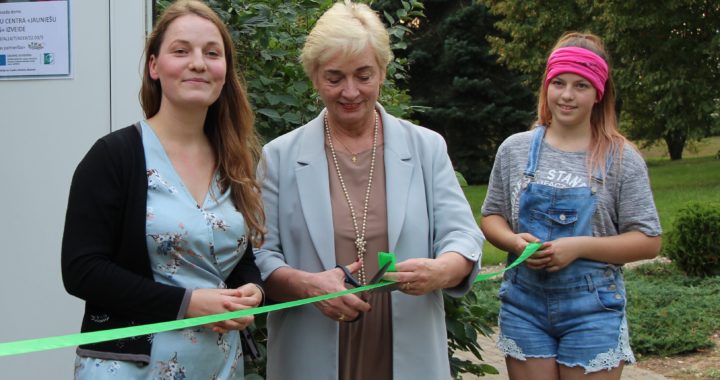 Atvērts jauniešu centrs Jaunpilī