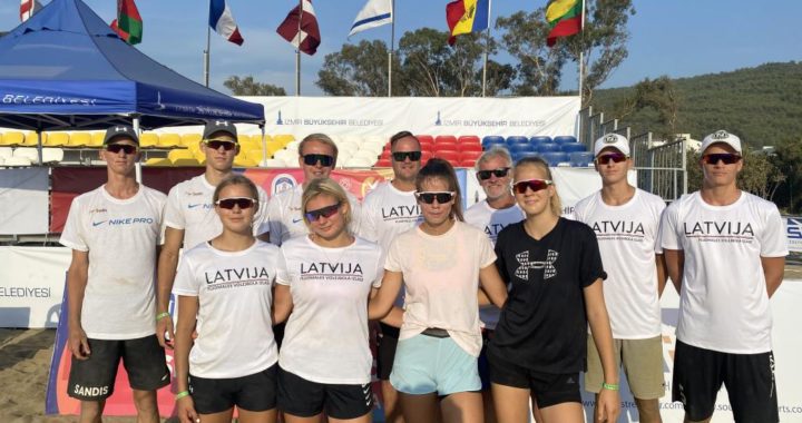 Sandis Bērziņš pārī ar Dāvi Teteri startē Eiropas čempionātā