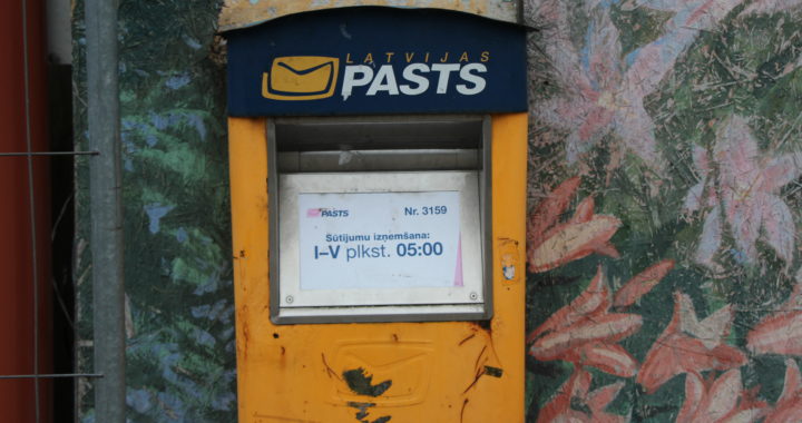  Kur palikusi vēstuļu kastīte?