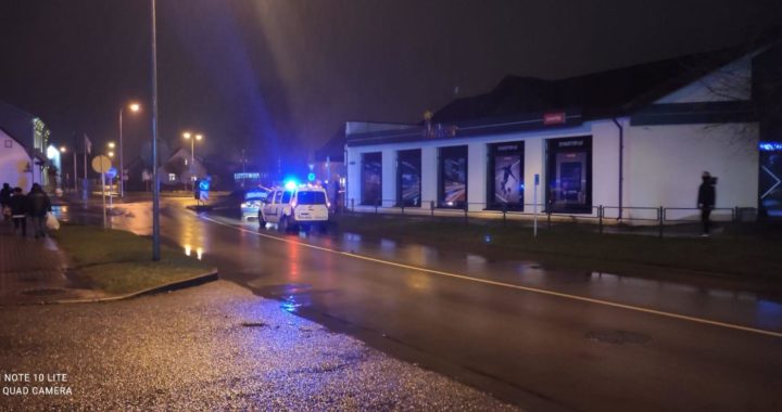 Tukumā, pie Rimi apļa, avārija