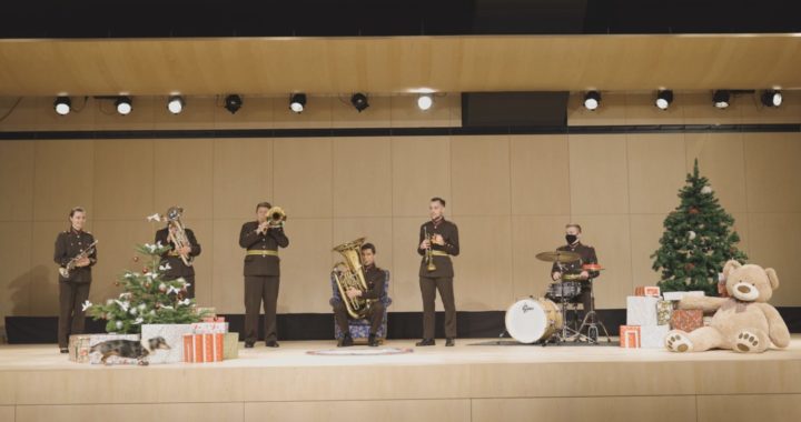Zemessardzes orķestra mūziķu video sveiciens Ziemassvētkos /VIDEO/