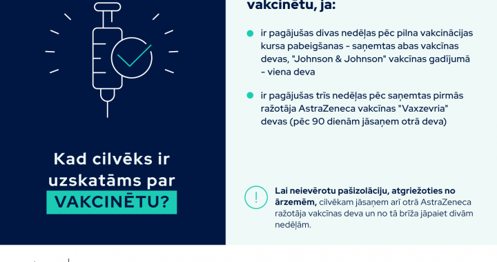 Vakcinētiem cilvēkiem jūnijā būs plašākas iespējas pulcēties