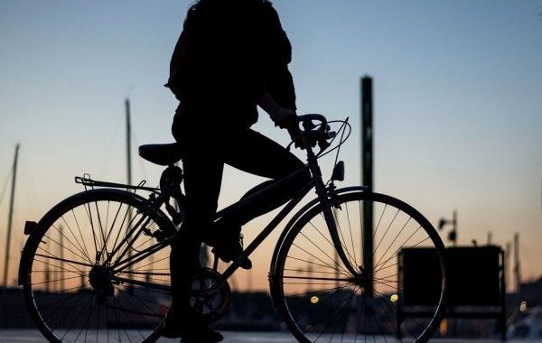 Notriec velosipēdisti un aizbrauc…