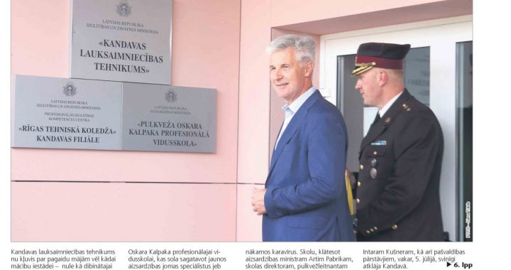 6. jūlija laikraksta apskats