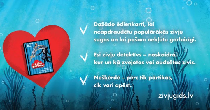 Pasaules Dabas Fonds aicina mīlēt jūru ne vien ar vārdiem, bet arī ar darbiem