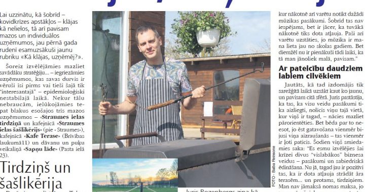 Kā klājas uzņēmēj?