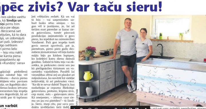 Kāpēc zivis? Var taču sieru!