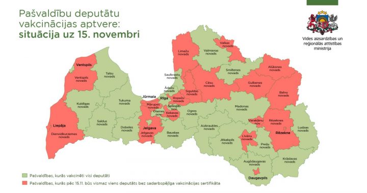Cik deputātu vakcinēts?