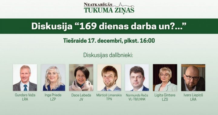 Sākam diskusiju ar novada domes deputātiem