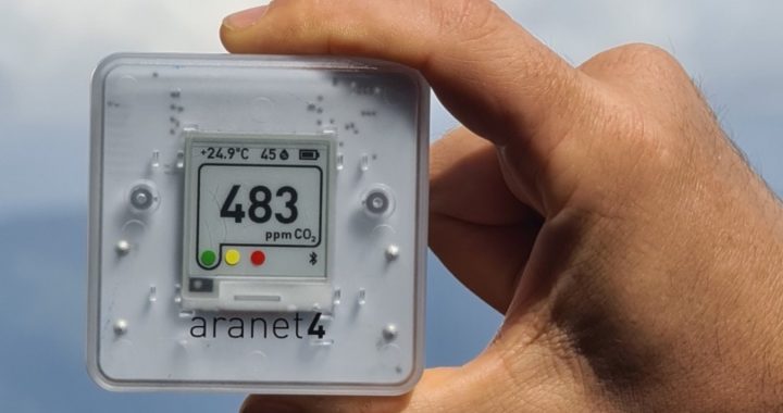 Skolās sākusies CO2 gaisa kvalitātes mērītāju uzstādīšana