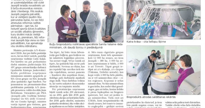  Kas darbina ekonomiku Jaunpils pusē?