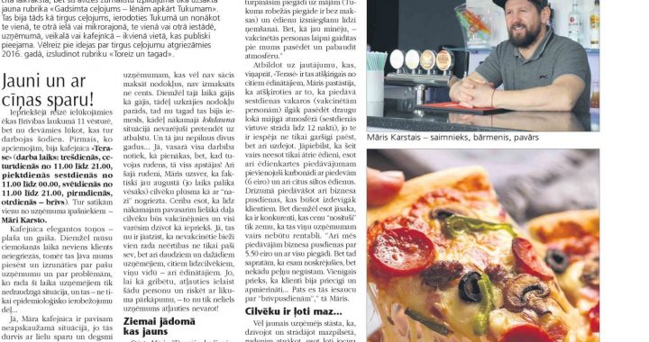 Jauni un ar cīņas sparu!