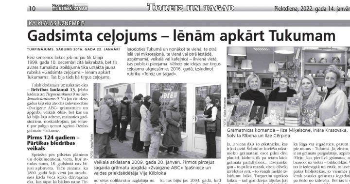 Kā klājas uzņēmēj?