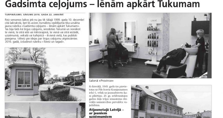 Kā klājas uzņēmēj?