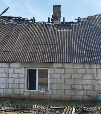 Ugunsgrēks Zemītē. Lūdz palīdzēt ar materiāliem