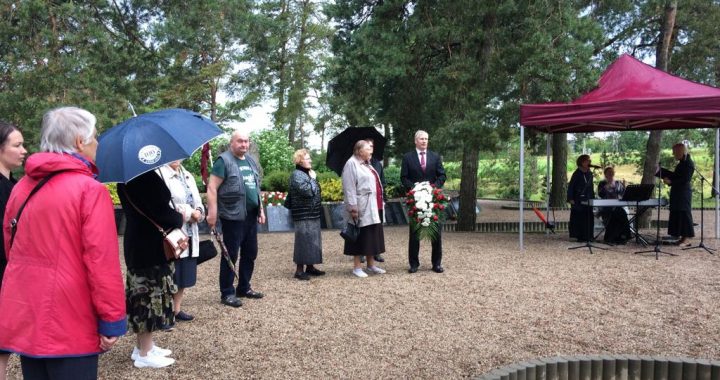 Piemiņas pasākumā Tukumā