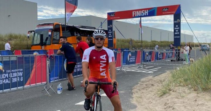 Novadnieks Juris Visockis – pasaules TOP 6 braucēju vidū