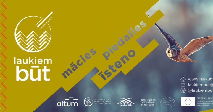 Sāksies “Laukiem būt!” jaunā mācību sezona