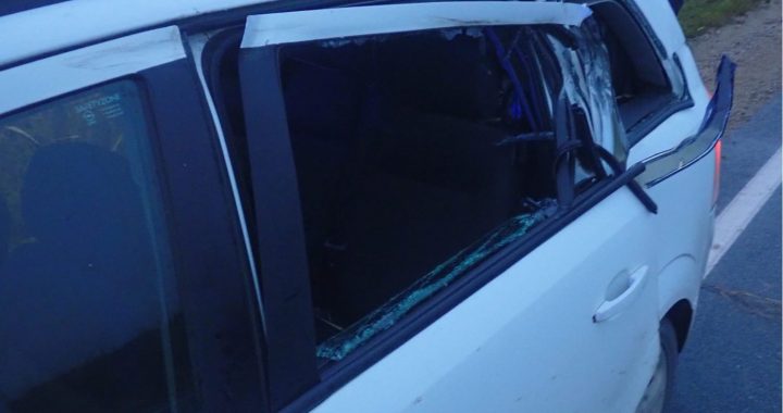 Kandavas pagastā – negadījums nenostiprinātas kravas dēļ