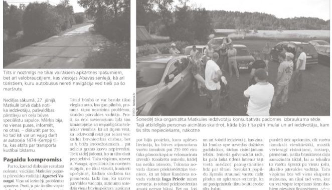 Kad līkums…30 kilometri!