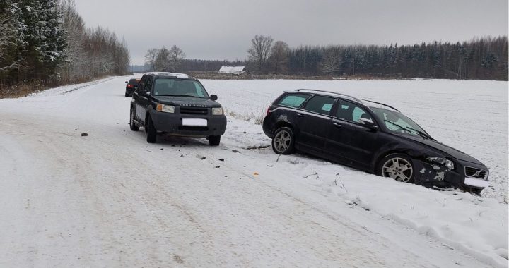 Ceļi arvien slideni!