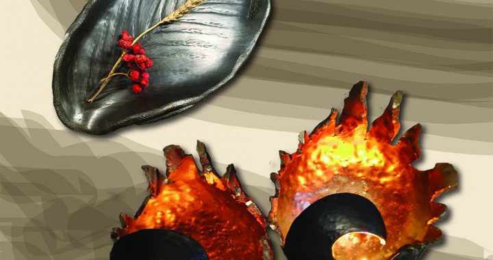 Nesen atrastās mākslinieka Jāņa Kaprāļa gleznas un  Madaras Atiķes keramika būs apskatāma Mākslas galerijā “Durvis”