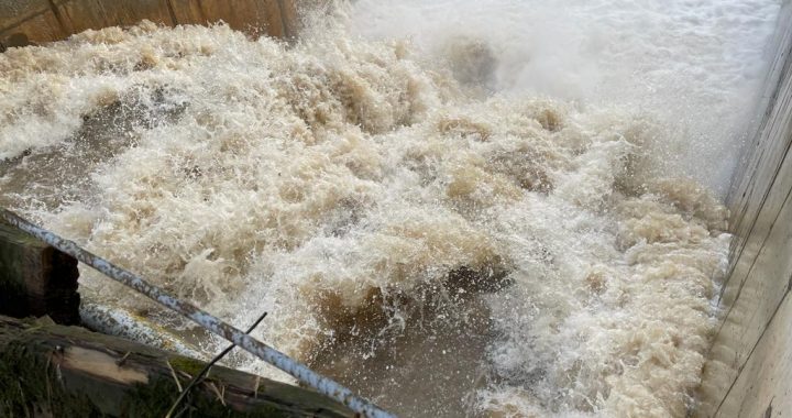 Ūdens līmenis ceļas!