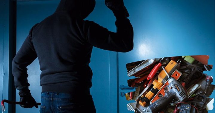 Tukuma novadā aizturēts rūdīts garnadzis, kurš guvumus ņēmis uzlauztās mantu glabātavās