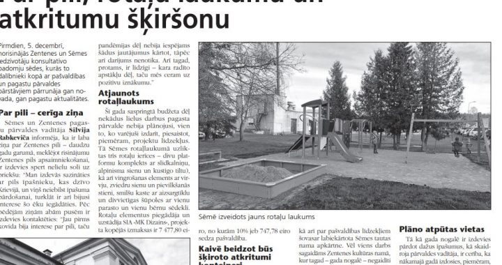  Par pili, rotaļu laukumu un atkritumu šķiršonu