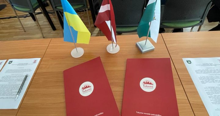 Tukuma novads paraksta sadarbības līgumu ar Obuhivas pašvaldību
