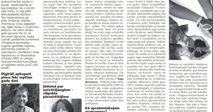 Esam tikai pavēruši durvis uz nezināmo…