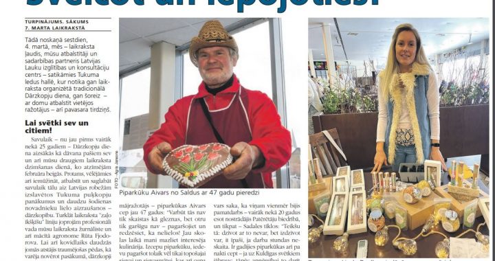 Sveicot un lepojoties!