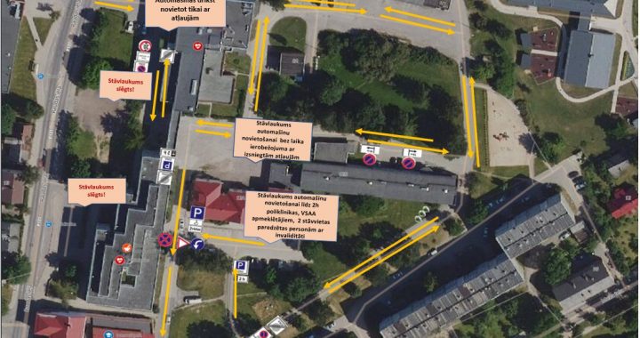 No 5. jūnija satiksmes organizācijas izmaiņas Tukumā