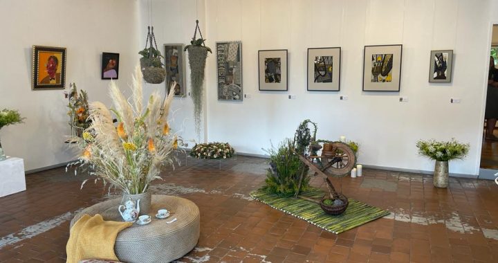 Galerijā ‘Durvis’ atvērta floristikas darbnīca/foto un video/