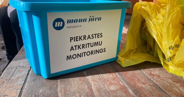 Akcijā «Mana jūra» noskaidrotas tīrākās un piesārņotākās pludmales