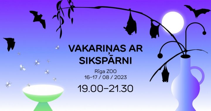 Rīgas zooloģiskais dārzs aicina uz “Vakariņām ar sikspārni”