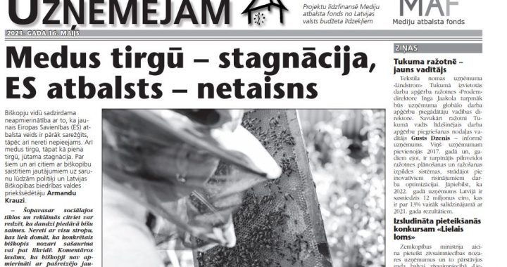 Medus tirgū – stagnācija, ES atbalsts – netaisns